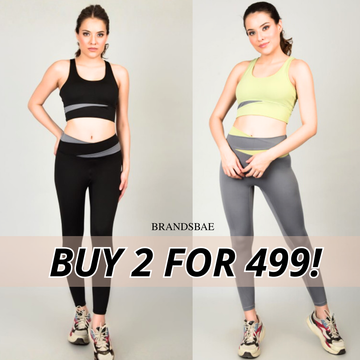Women’s Activewear Combo - Sports Bra & Leggings Set for Ultimate Comfort| WA-01