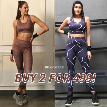 Women’s Activewear Combo - Sports Bra & Leggings Set for Ultimate Comfort| WA-03