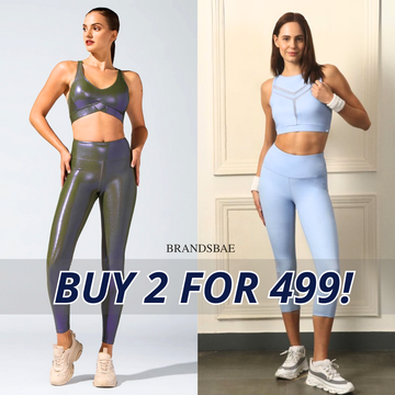 Women’s Activewear Combo - Sports Bra & Leggings Set for Ultimate Comfort| WA-09