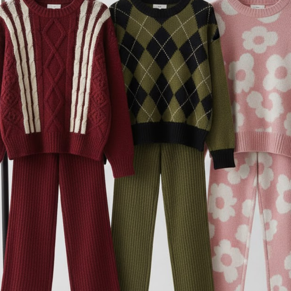 Trendy Women’s Winter Co-ord Set 3 Pack – Perfect Warmth & Style | CS-09