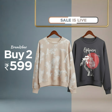 Combo of 2 Women's Cozy Sweatshirts | Stylish Winter Pack | SS-05