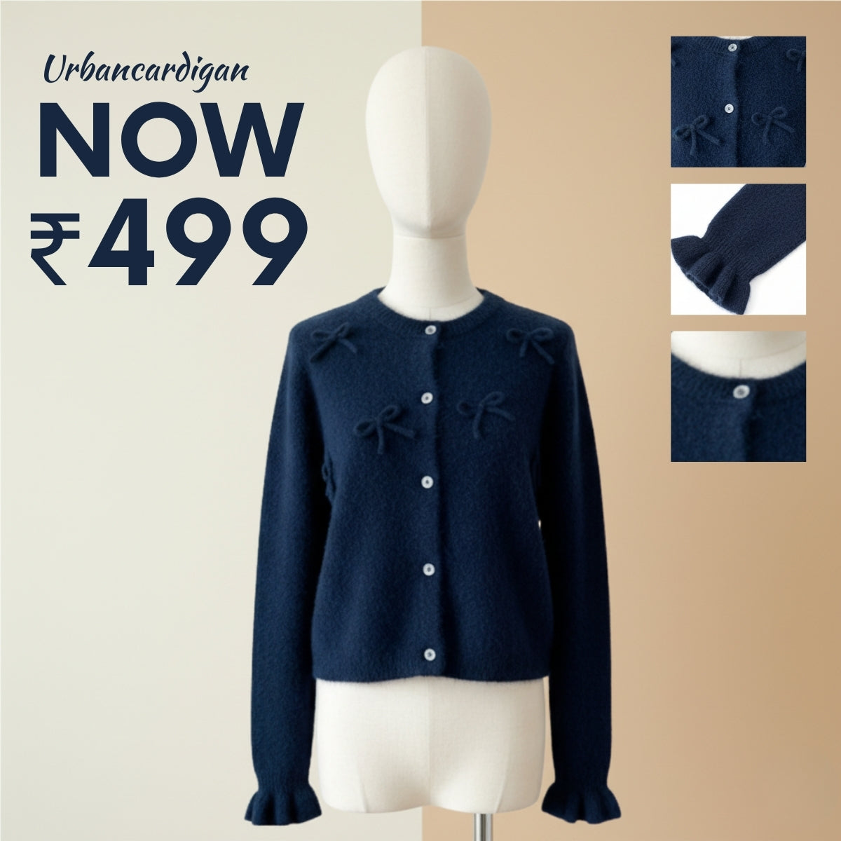 Winter’s Best: Lightweight & Cozy Cardigan |UC-05