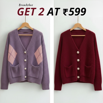 2 Pack Winter Cardigan Set – Lightweight & Warm |CR-14