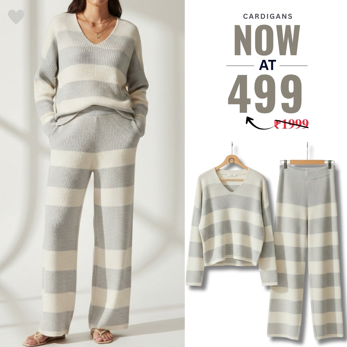 Winter Co-ord Sets for Women : Cozy Chic|WCS-01