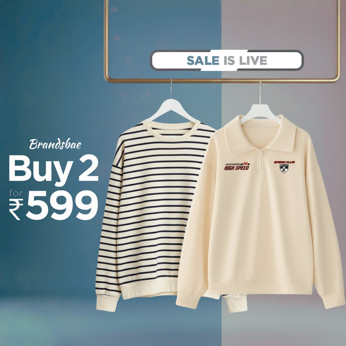 Combo of 2 Women's Cozy Sweatshirts | Stylish Winter Pack | SS-11