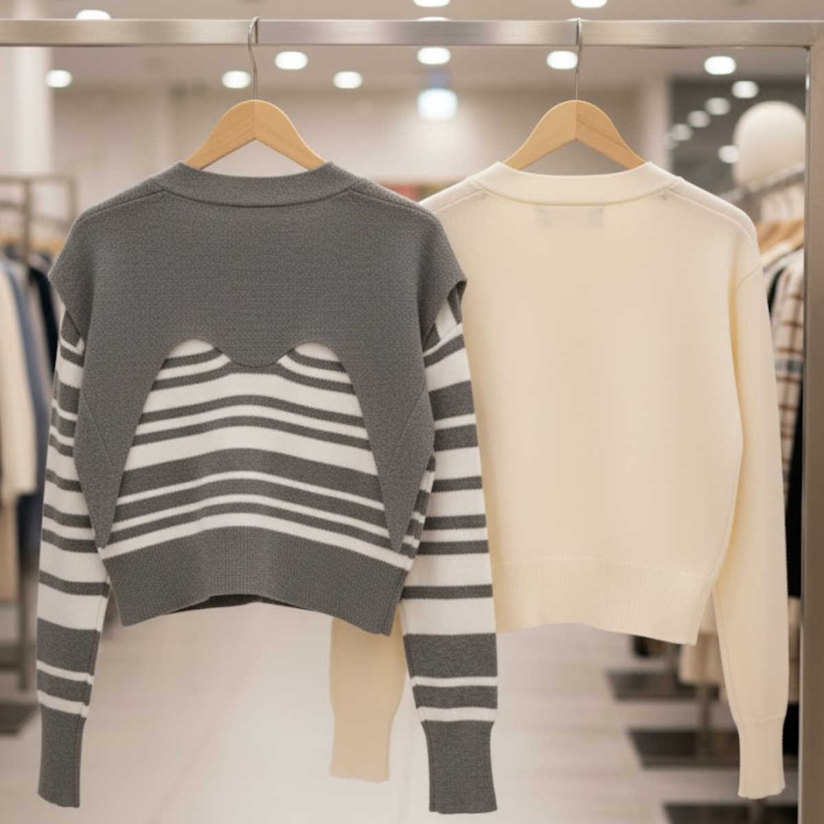 2 Pack Winter Cardigan Set – Lightweight & Warm |CR-16