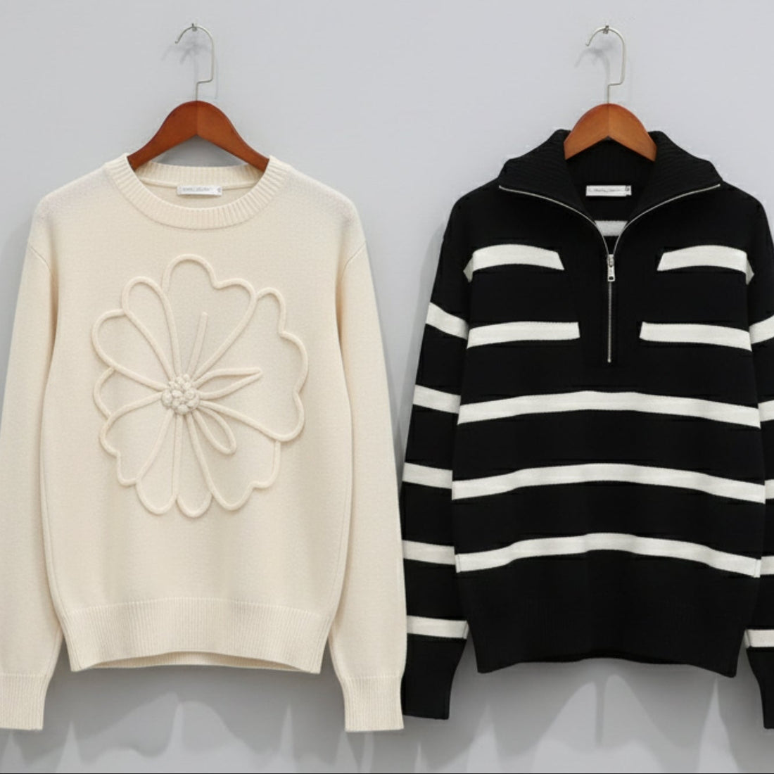 Women's Winter Sweater Duo – Warm, Stylish, and Soft Pullover Knit Set|SP-02