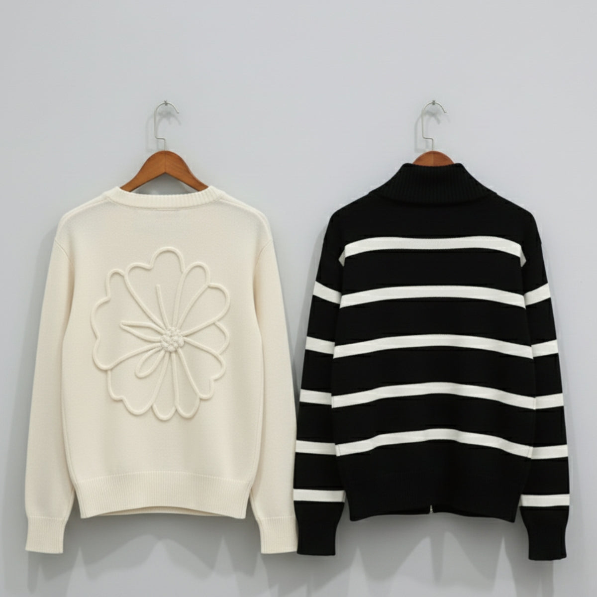 Women's Winter Sweater Duo – Warm, Stylish, and Soft Pullover Knit Set|SP-02