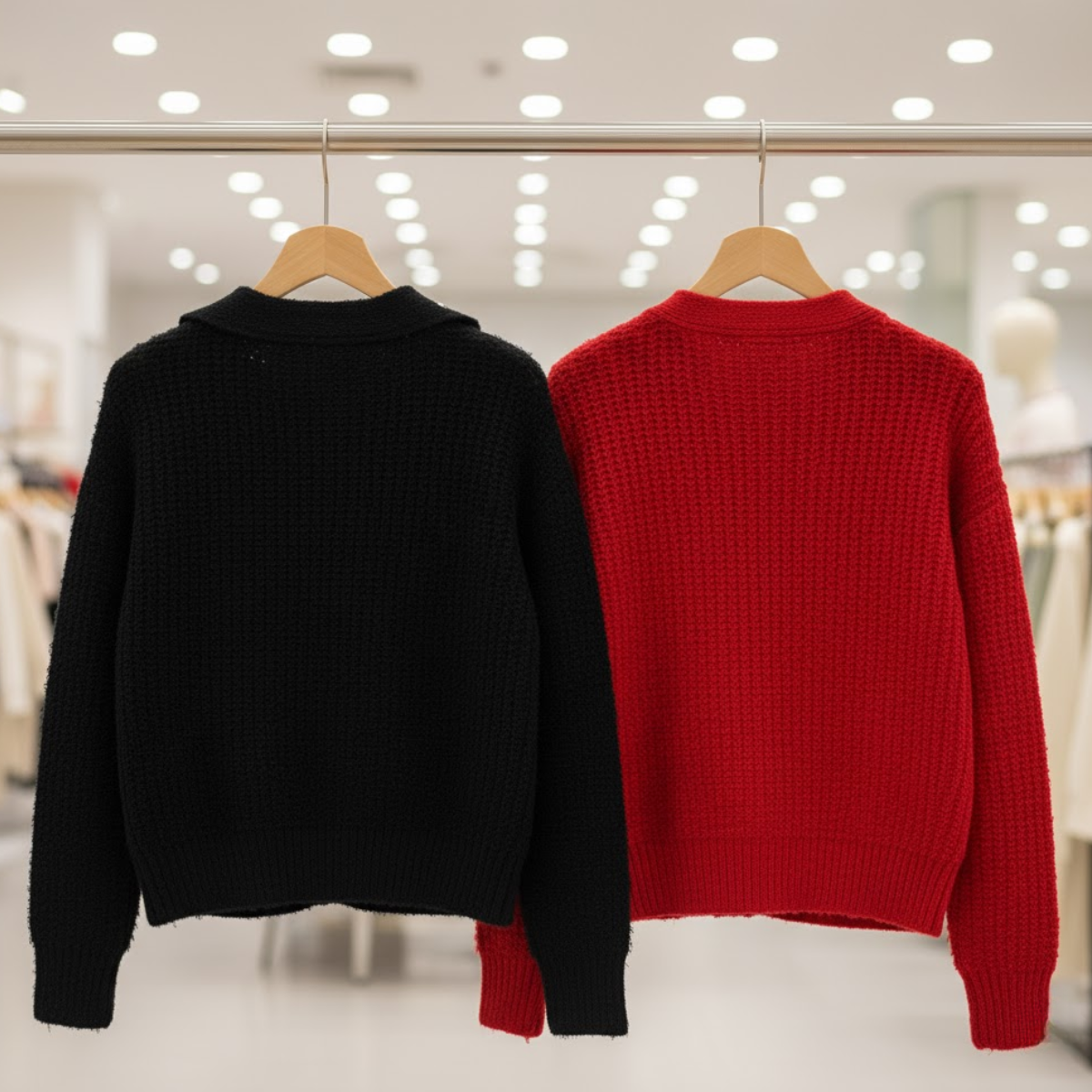 2 Pack Winter Cardigan Set – Lightweight & Warm |CR-17