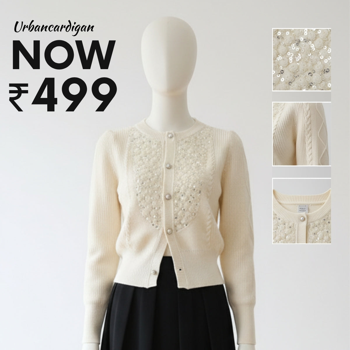 Winter’s Best: Lightweight & Cozy Cardigan |UC-08