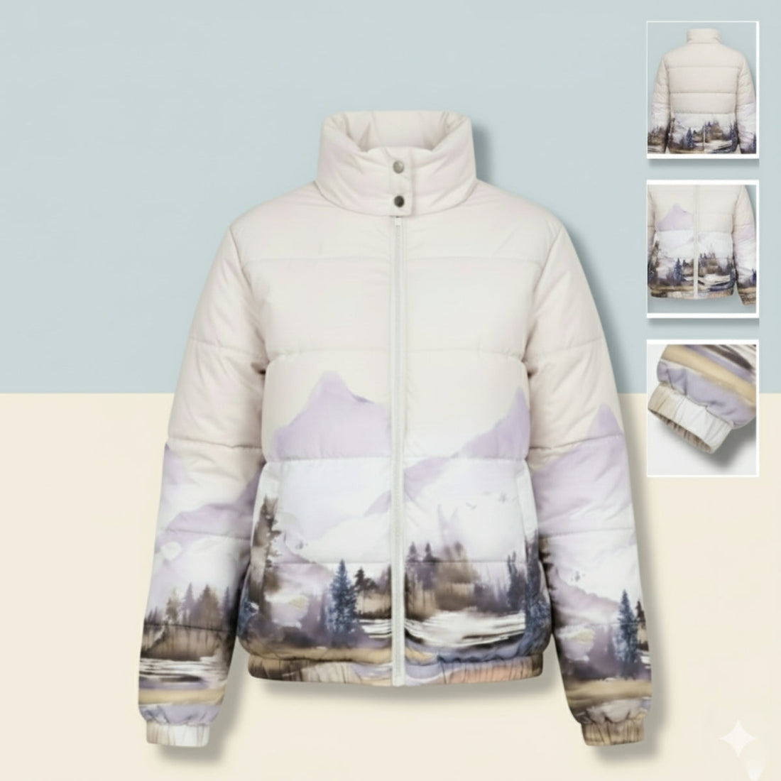 Luxe Zipper Jackets Collection | Lavender |  ZJ-10