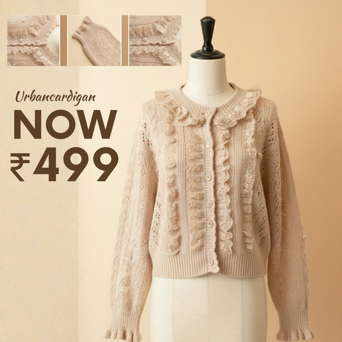 Winter’s Best: Lightweight & Cozy Cardigan |UC-09