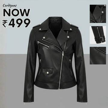 Luxe Zipper Jackets Collection | Black |  ZJ-11