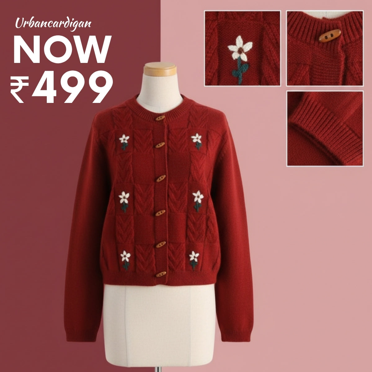 Winter’s Best: Lightweight & Cozy Cardigan |UC-10