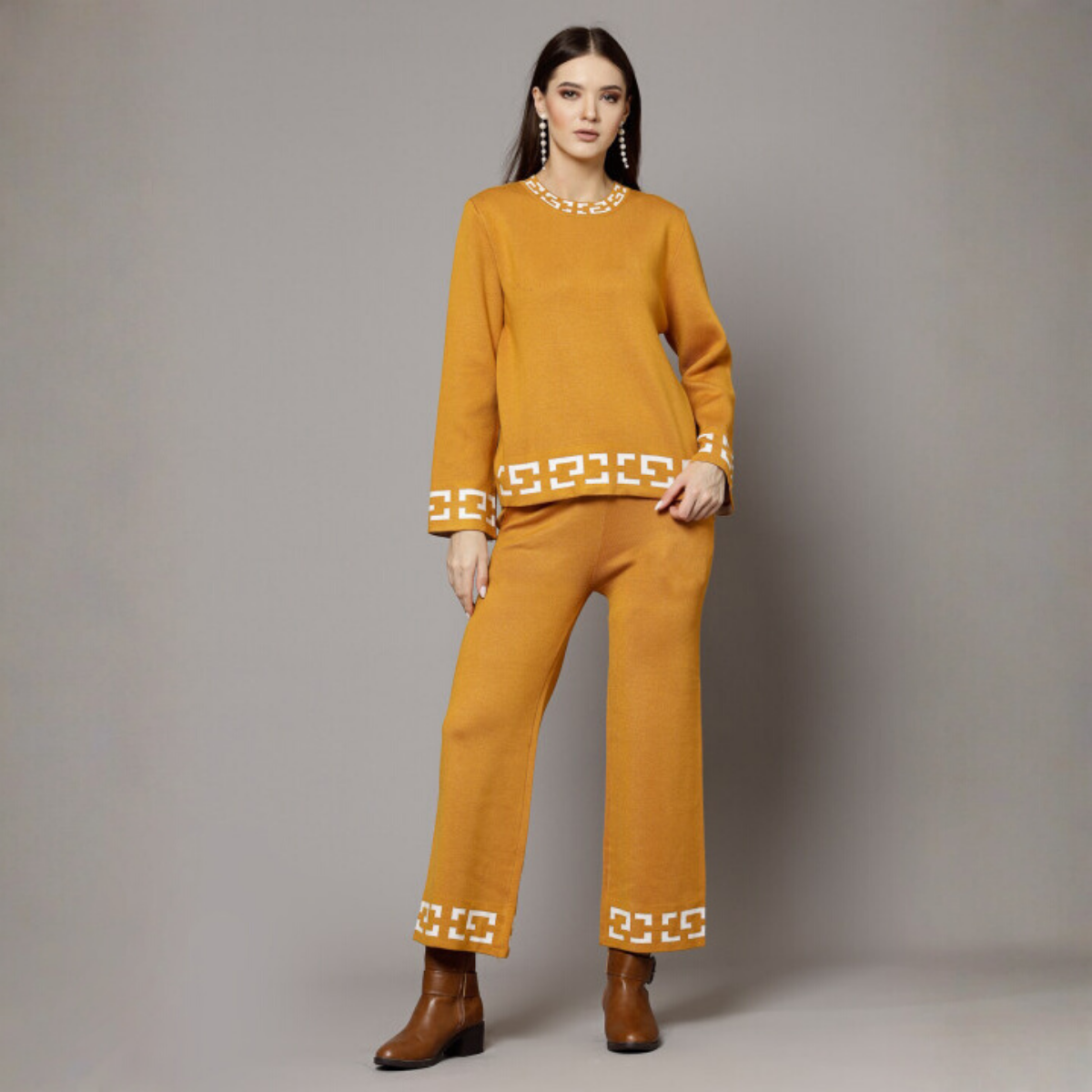 Winter Warmth Trio | Stylish 3-Piece Women’s Co-Ord Set | WC-04