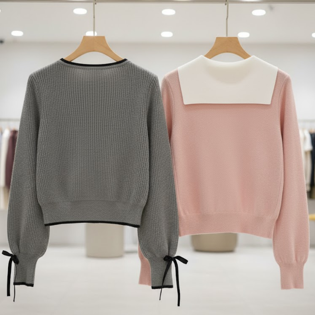 2 Pack Winter Cardigan Set – Lightweight & Warm |CR-20