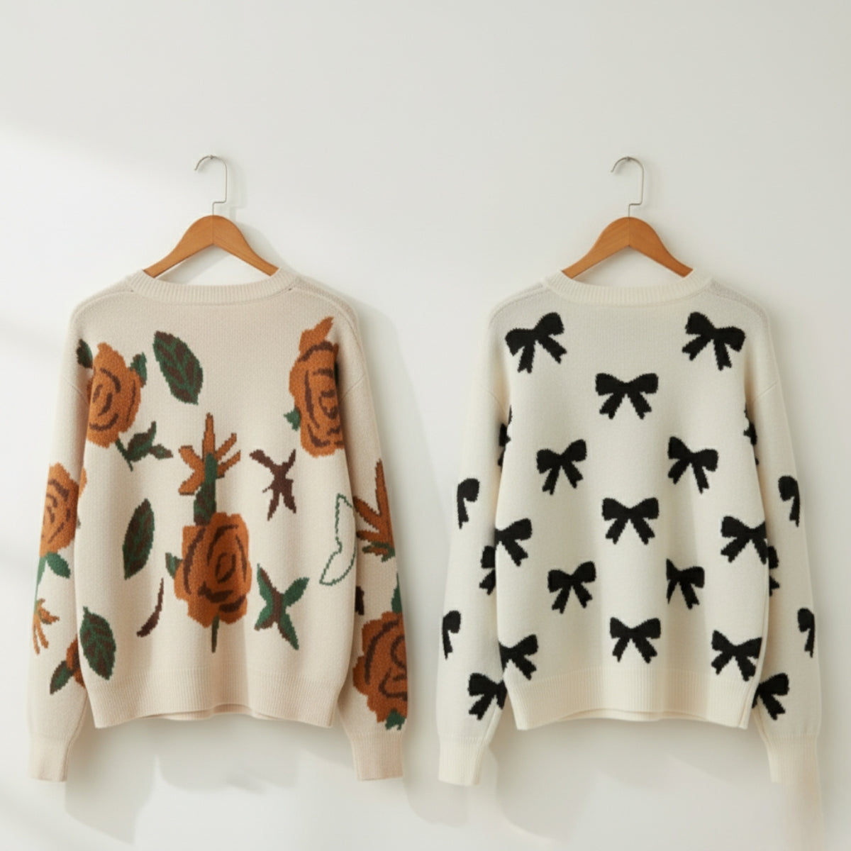 Women's Winter Sweater Duo – Warm, Stylish, and Soft Pullover Knit Set|SP-06