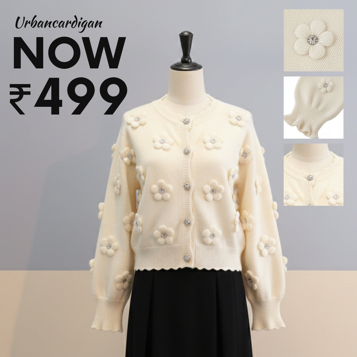 Winter’s Best: Lightweight & Cozy Cardigan |UC-12