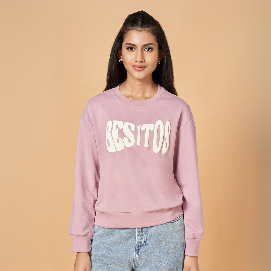 2 Stylish Sweatshirts in Sea Green & Baby Pink | Soft, Cozy & Trendy | Up to 50% Off