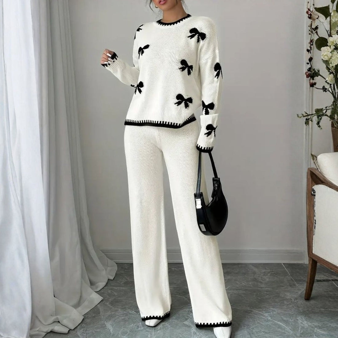 Winter Co-ord Sets for Women : Cozy Chic | Warm Beige | WCS-17