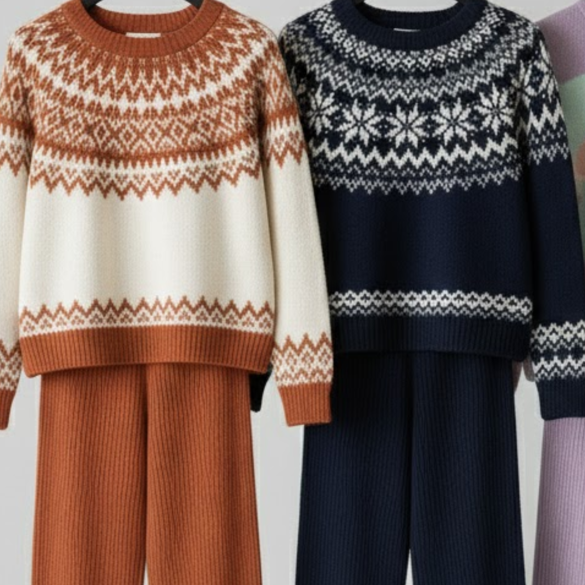 Trendy Women’s Winter Co-ord Set 3 Pack – Perfect Warmth & Style | CS-08