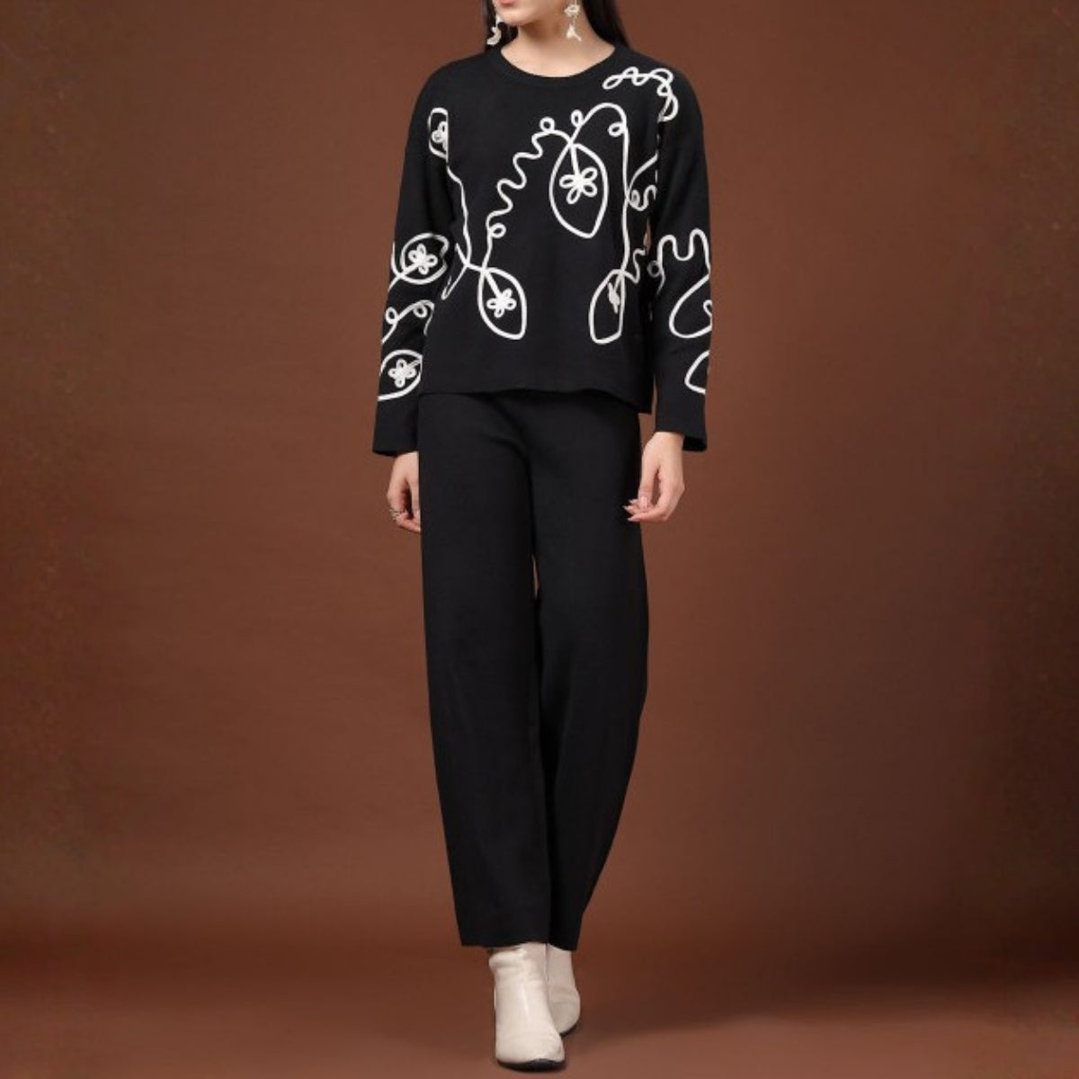 Luxe Winter Women’s 3 Co-ord Set Trio – Stylish Layering Essentials|CO-10