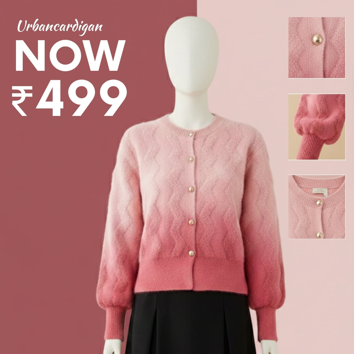 Winter’s Best: Lightweight & Cozy Cardigan |UC-15