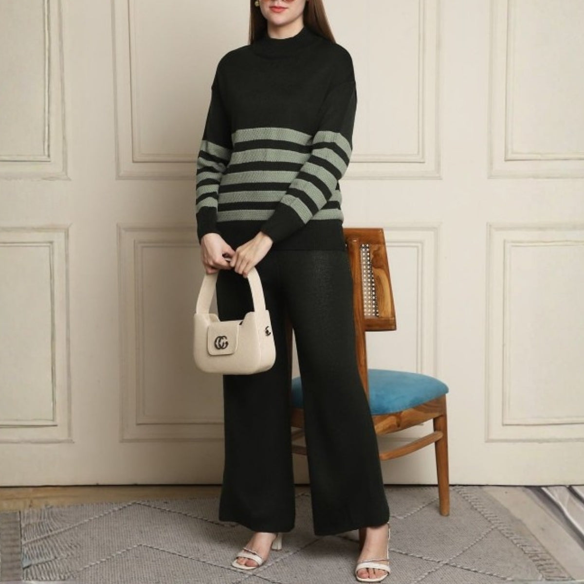 Luxe Winter Women’s 3 Co-ord Set Trio – Stylish Layering Essentials|CO-03