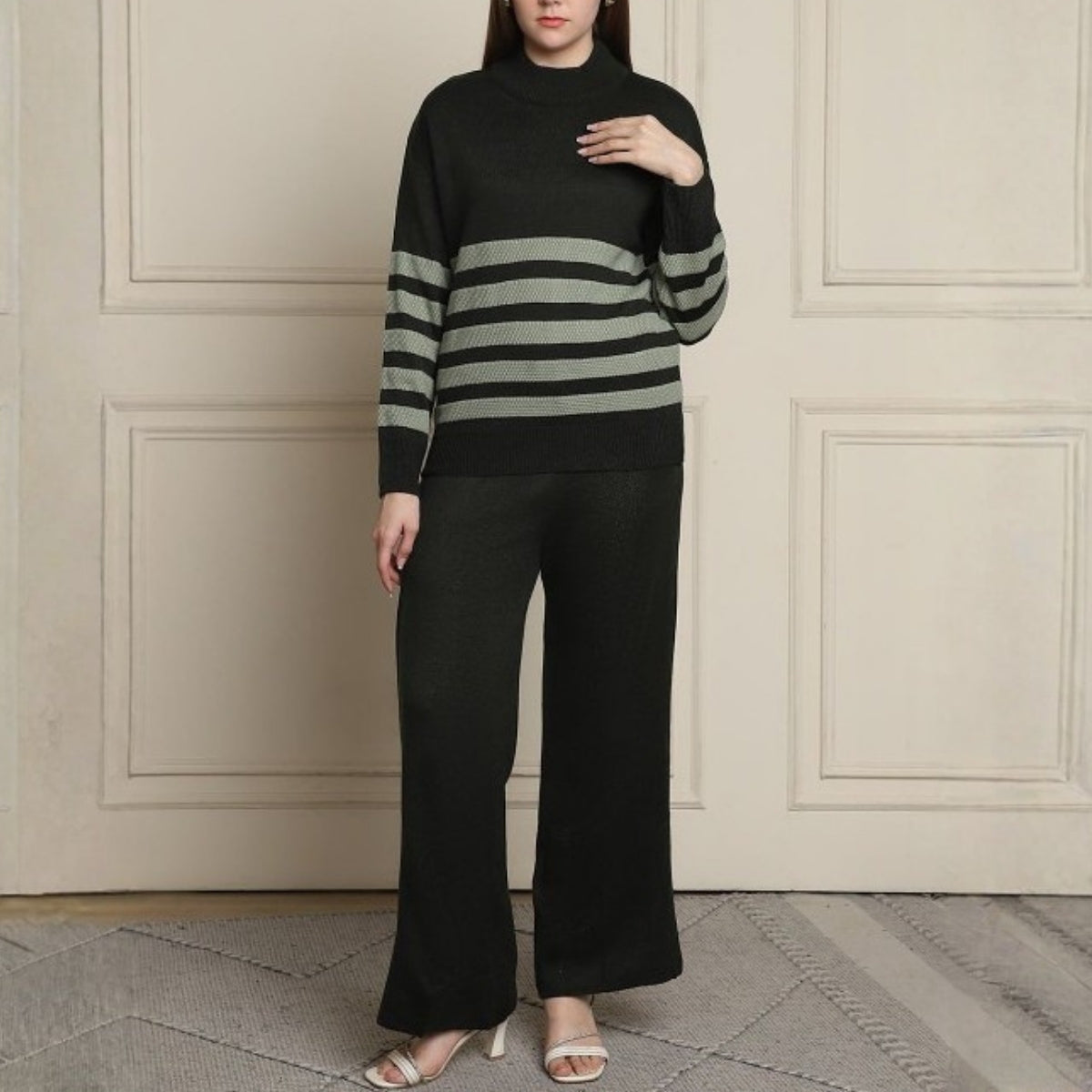 Luxe Winter Women’s 3 Co-ord Set Trio – Stylish Layering Essentials|CO-03