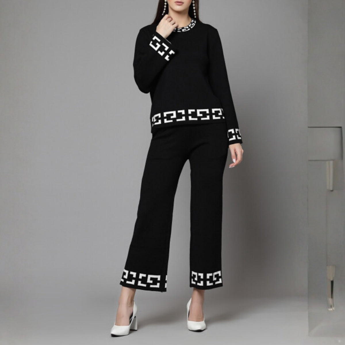 Luxe Winter Women’s 3 Co-ord Set Trio – Stylish Layering Essentials|CO-01