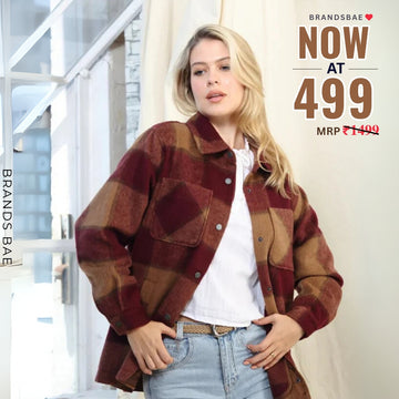 Trendy Shacket for Women | Lightweight & Comfortable | SW-06