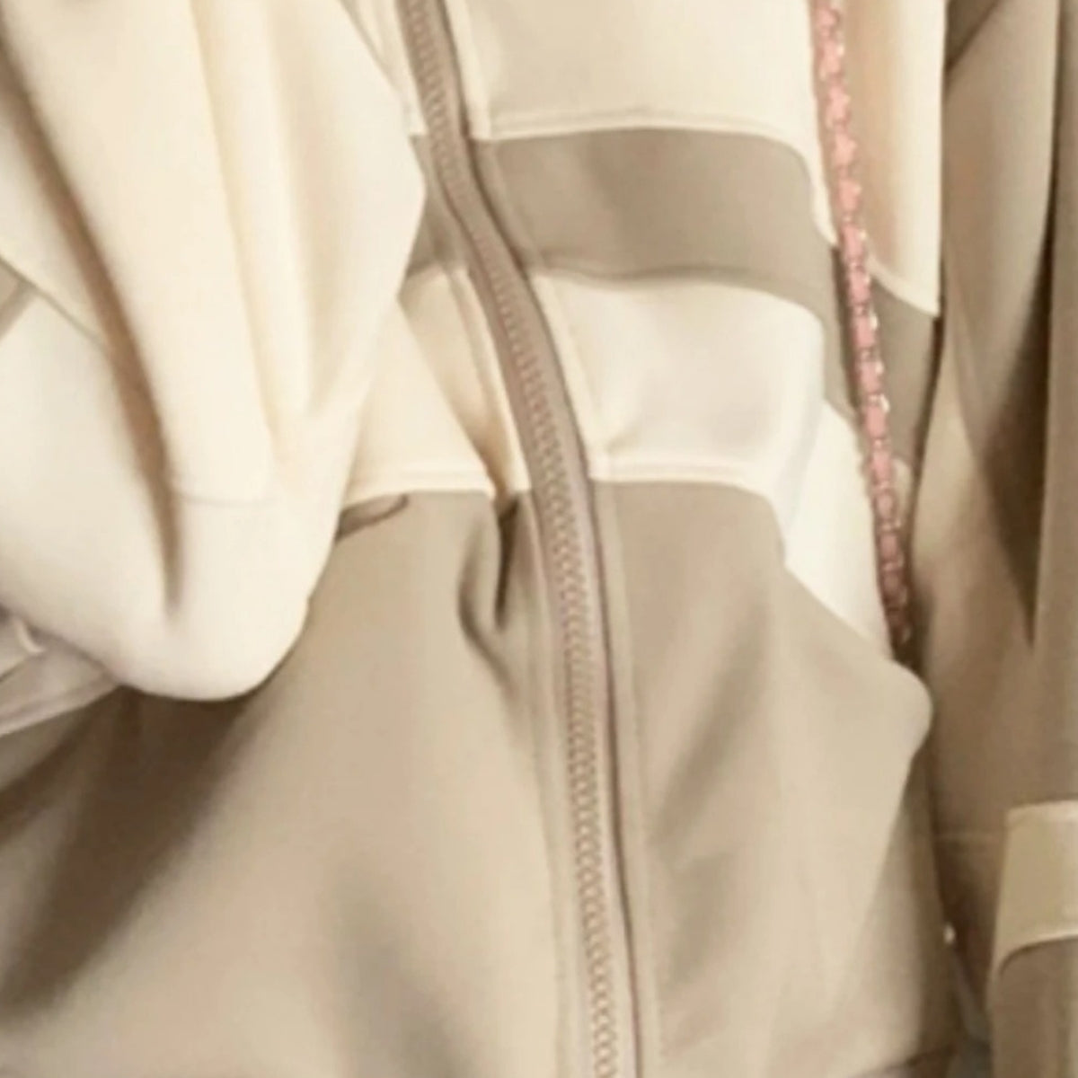Luxe Zipper Jackets Collection | BEIGE |  ZJ-02