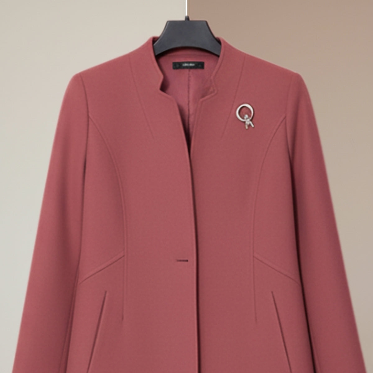 Women's Winter Trench Coat - Stylish & Warm | Pink | TC-03