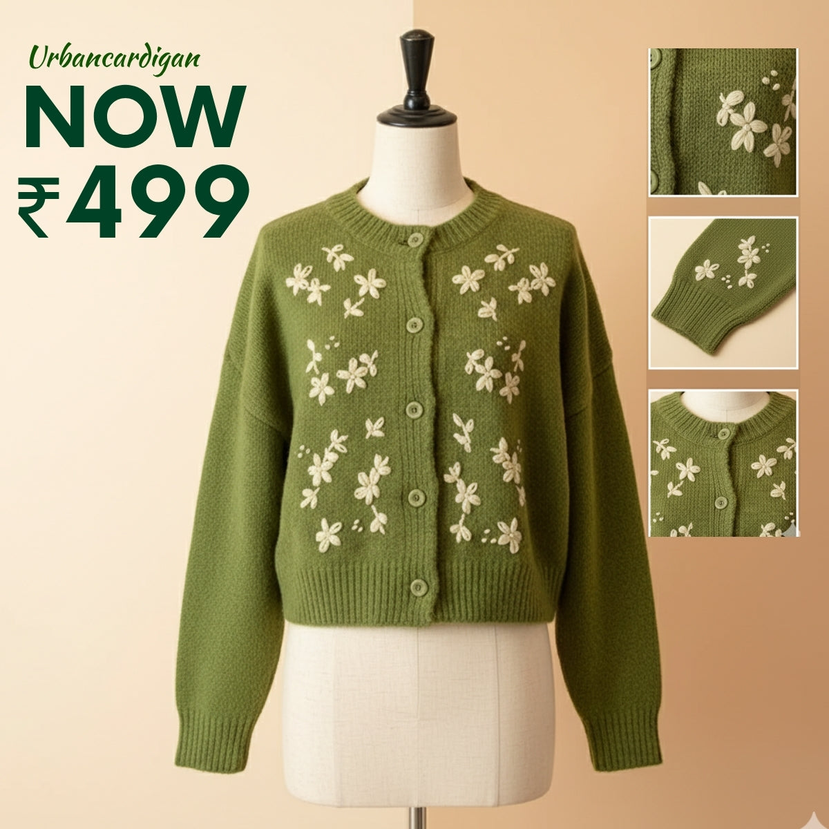 Winter’s Best: Lightweight & Cozy Cardigan |UC-03