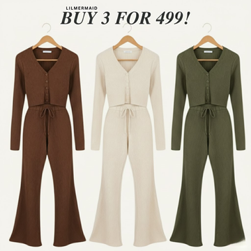 Trendy Women’s Winter Co-ord Set 3 Pack – Perfect Warmth & Style | CS-04