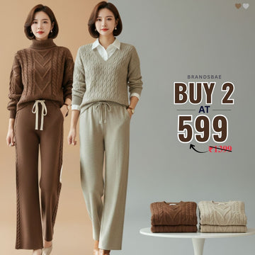 Pack of 2 Women’s Winter Co-ord Sets |CSW-09